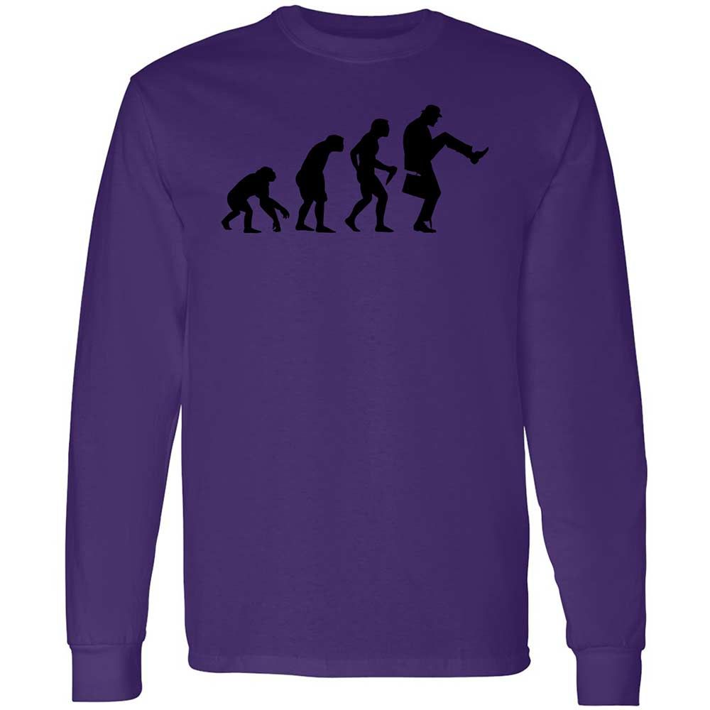 Long Sleeve T-Shirt - 4QZY9DV5 - Purple - 9