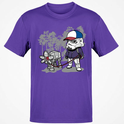 Classic Unisex T-Shirt - 1WLNG9ZX - Purple - 9