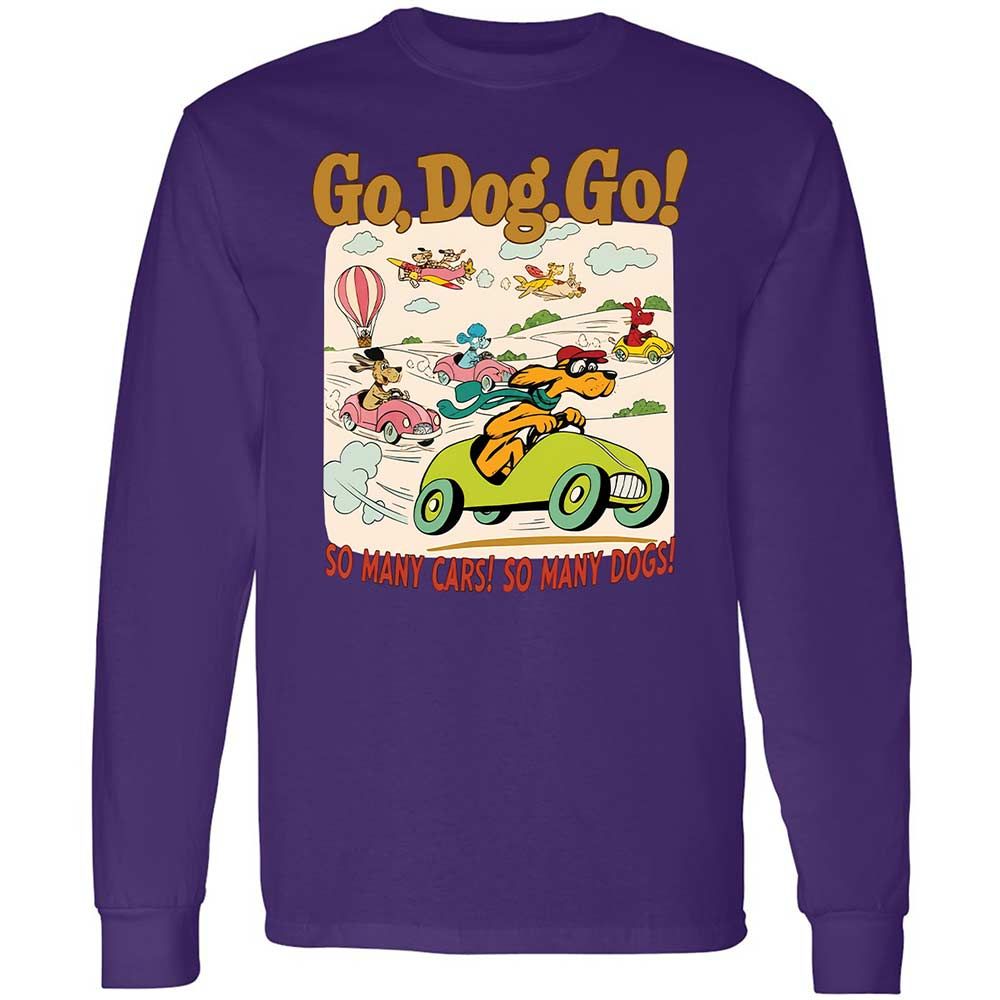 Long Sleeve T-Shirt - XEPRZNK6 - Purple - 9