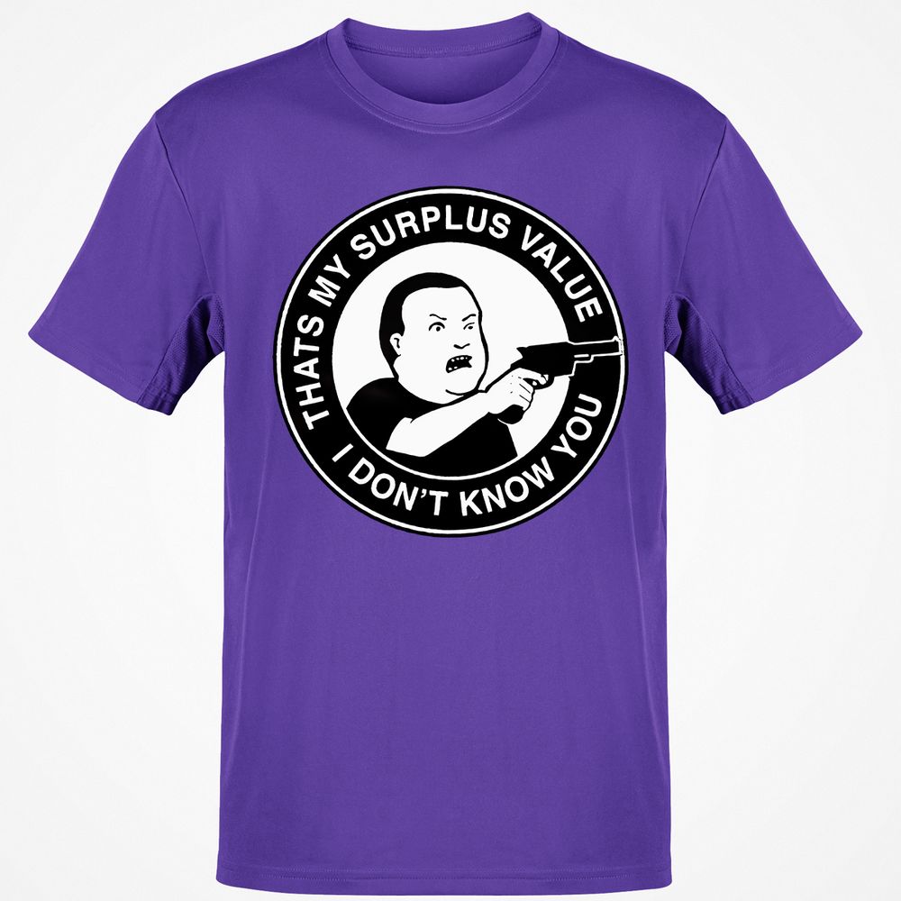 Classic Unisex T-Shirt - 4R9YD3V5 - Purple - 9