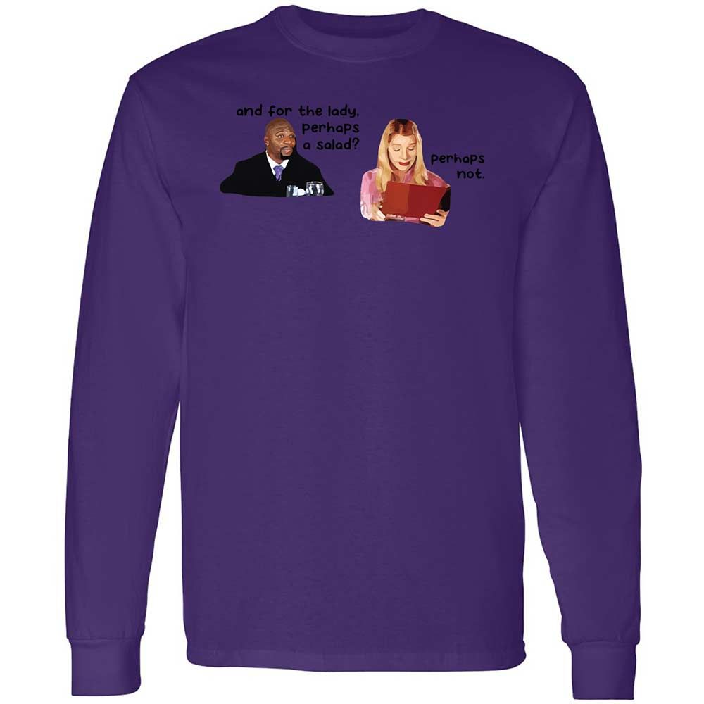 Long Sleeve T-Shirt - RSFGLBDX - Purple - 9