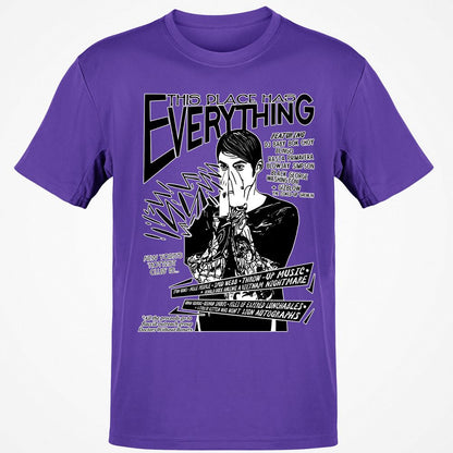 Classic Unisex T-Shirt - 3P1YU1B5 - Purple - 9