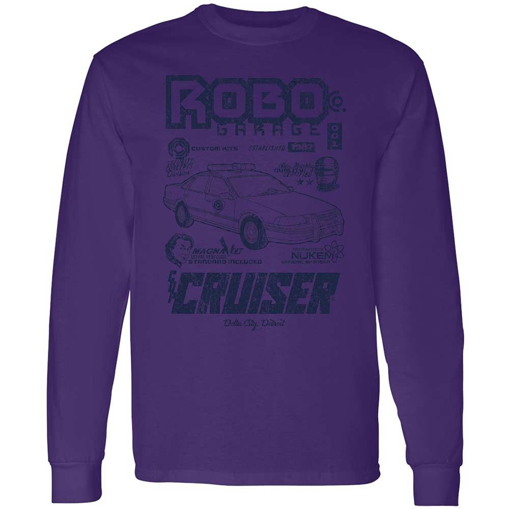 Long Sleeve T-Shirt - VY4LT7FK - Purple - 9
