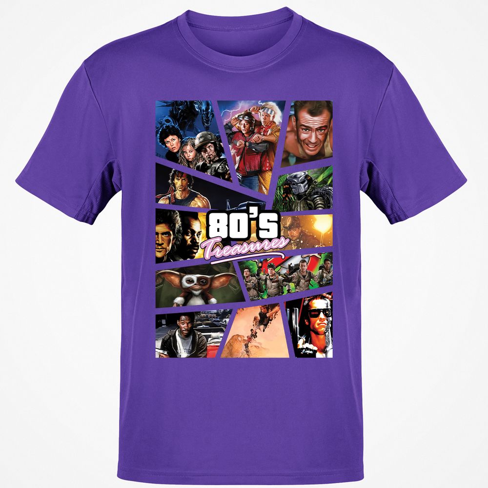 Classic Unisex T-Shirt - P2SQNGPN - Purple - 9