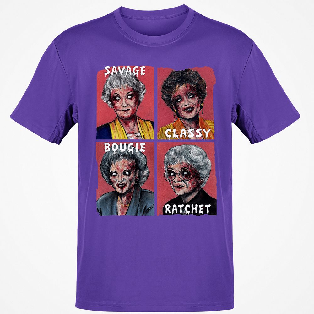 Classic Unisex T-Shirt - CFH6EZUY - Purple - 9