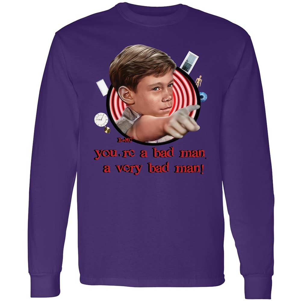 Long Sleeve T-Shirt - 5A6LWZZR - Purple - 9