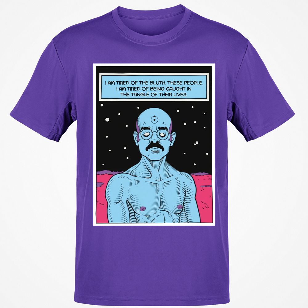 Classic Unisex T-Shirt - 41FMBRXS - Purple - 9