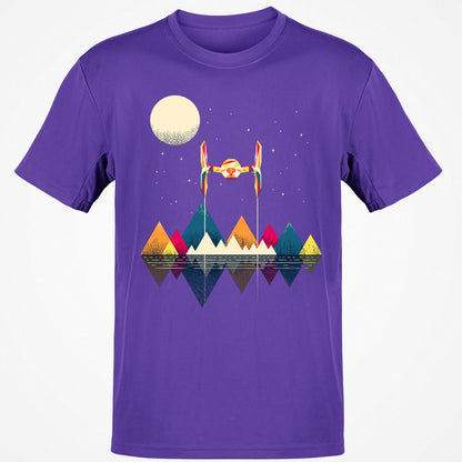 Classic Unisex T-Shirt - BATLGLSA - Purple - 9