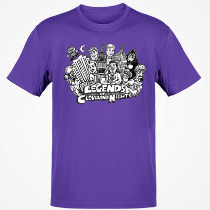Classic Unisex T-Shirt - 2VSHLAJY - Purple - 9