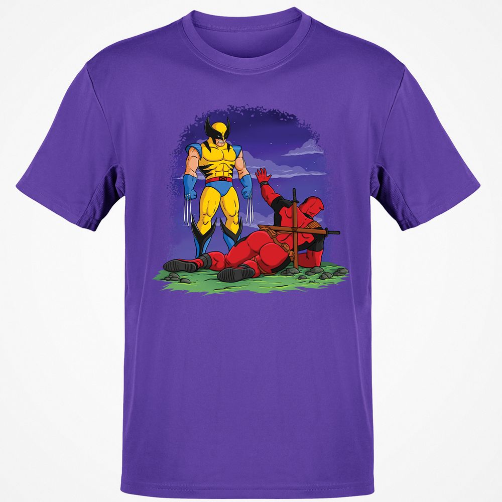 Classic Unisex T-Shirt - FDCQYXAU - Purple - 9