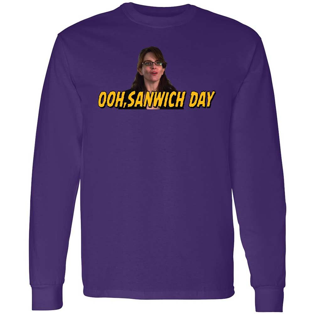 Long Sleeve T-Shirt - Z8CKP1RS - Purple - 9