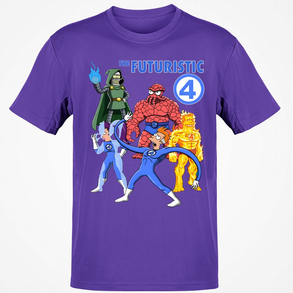 Classic Unisex T-Shirt - RX9XBK8M - Purple - 9