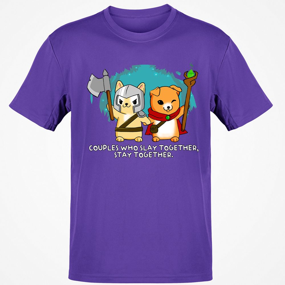 Classic Unisex T-Shirt - R2YV8DSW - Purple - 9