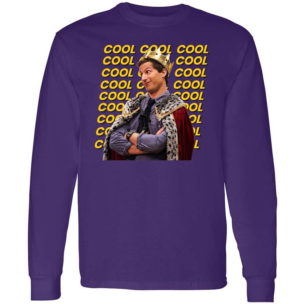 Long Sleeve T-Shirt - 8Z8QPF7X - Purple - 9