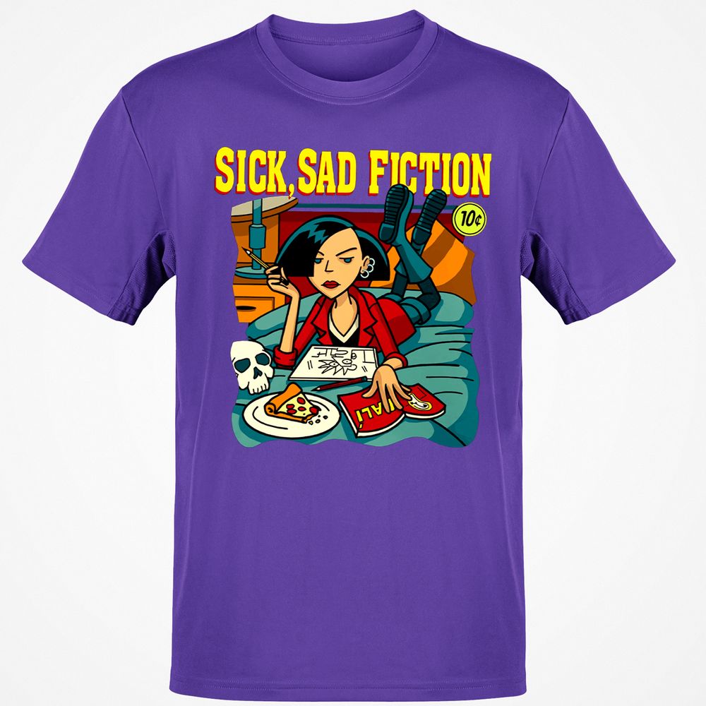 Classic Unisex T-Shirt - 9879KHFF - Purple - 9