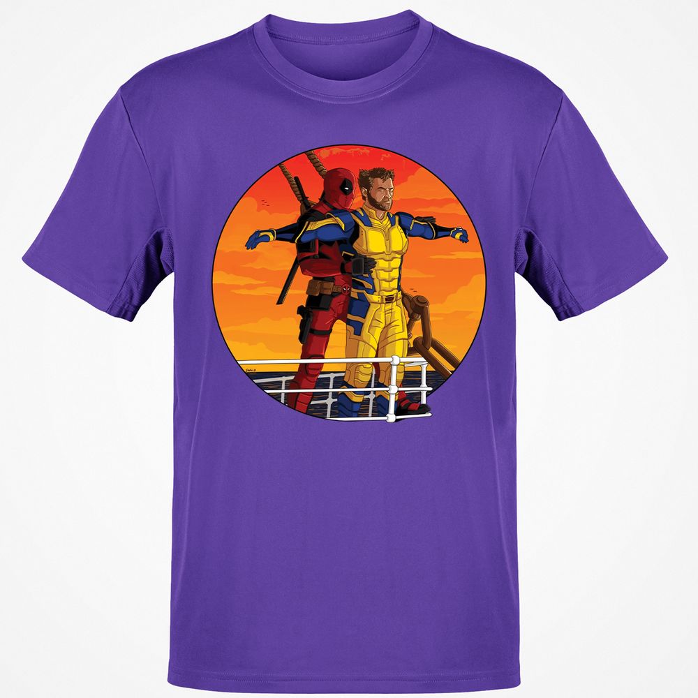 Classic Unisex T-Shirt - XADUA413 - Purple - 9