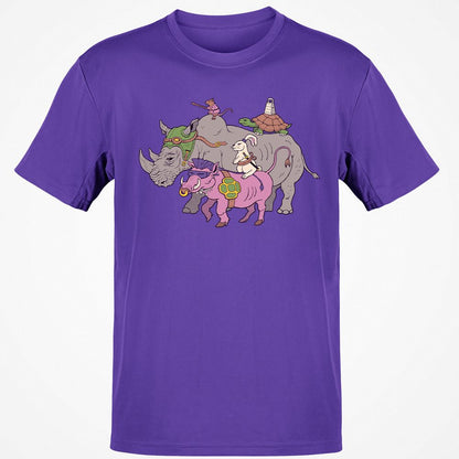 Classic Unisex T-Shirt - LM1NQBRY - Purple - 9
