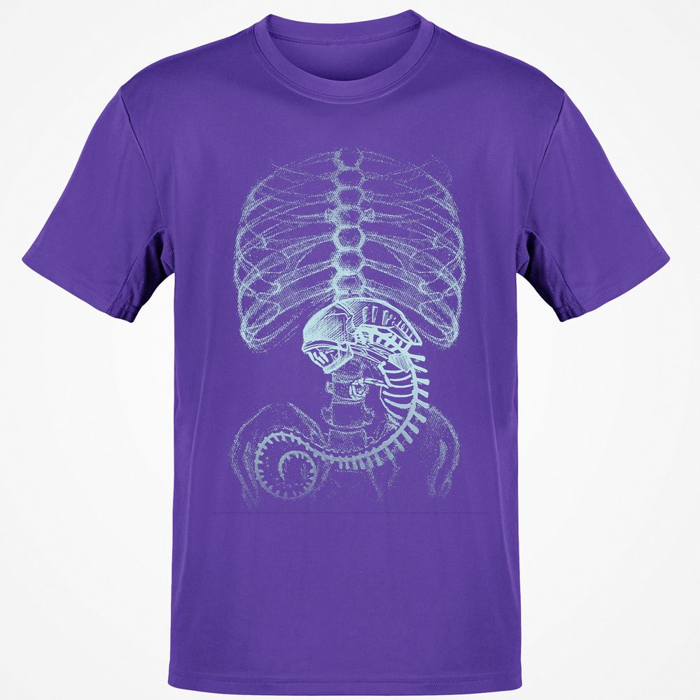 Classic Unisex T-Shirt - D7BHCQK4 - Purple - 9