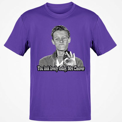 Classic Unisex T-Shirt - ERERCXQS - Purple - 9