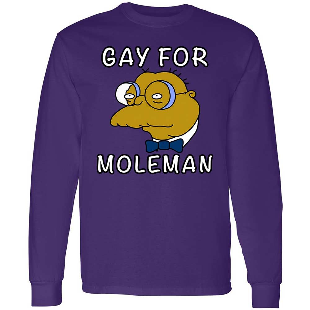 Gay for Moleman - Purple - 9