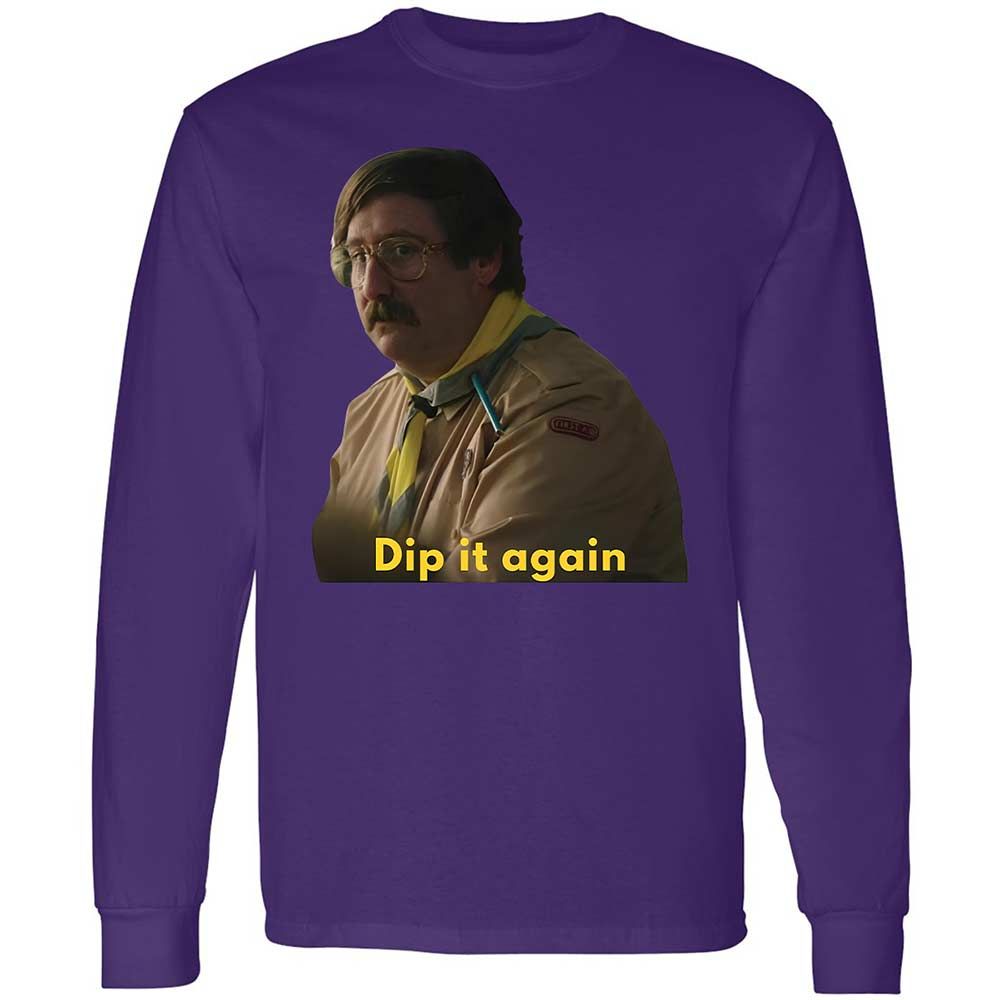 Long Sleeve T-Shirt - 7NDSYHJY - Purple - 9
