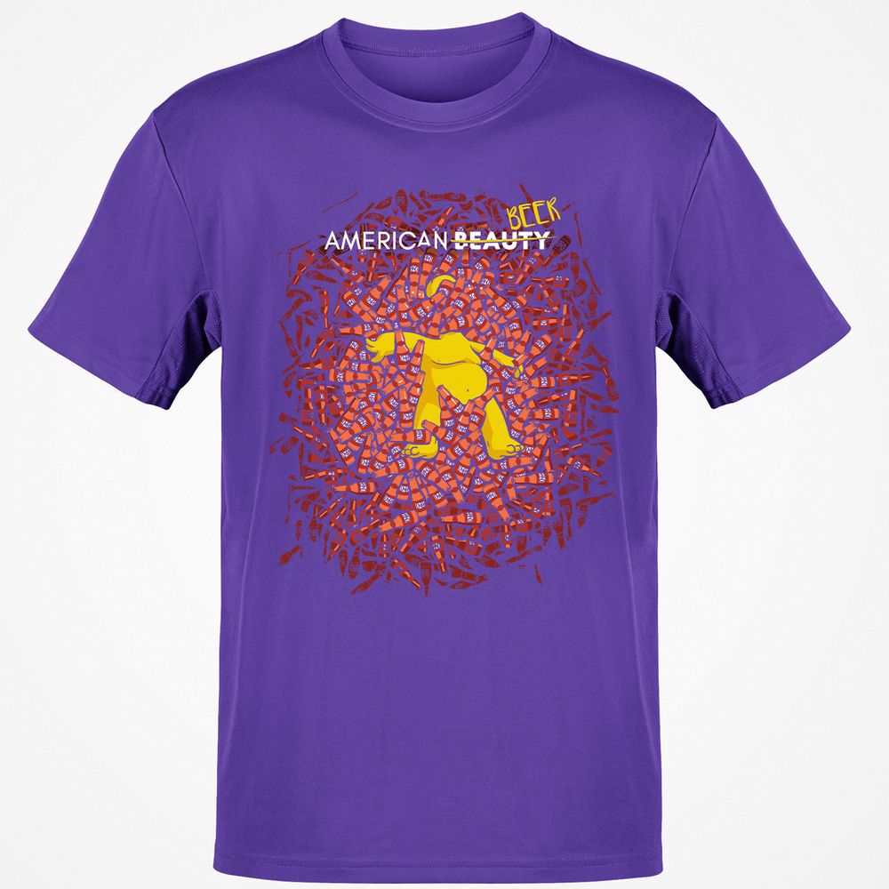 Classic Unisex T-Shirt - Y8BQV1KH - Purple - 9