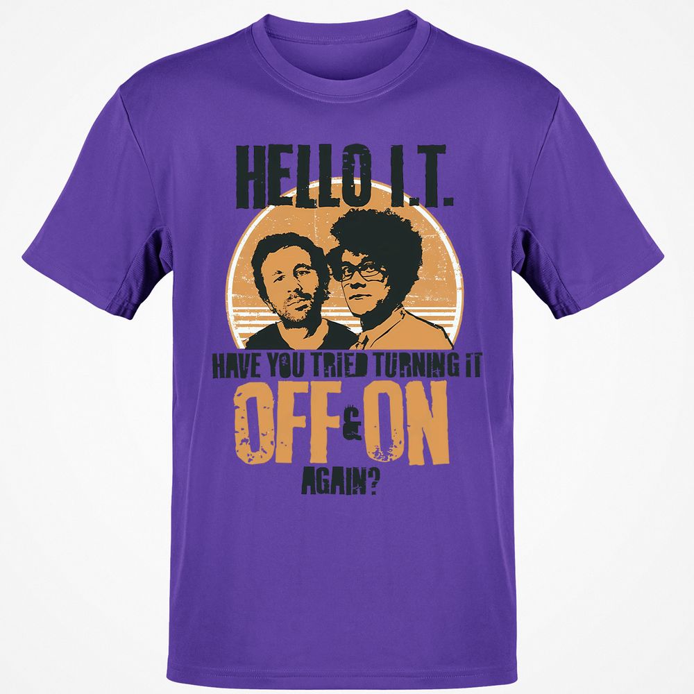 Have You Tried Turning It Off & On Again - Purple - 9