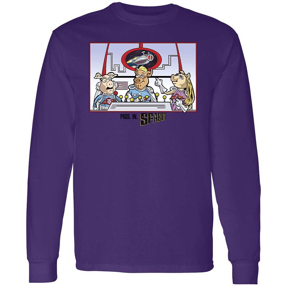 Long Sleeve T-Shirt - AK61X1PF - Purple - 9