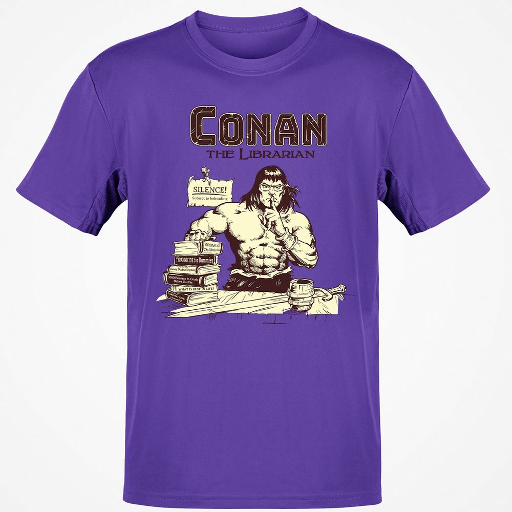 Classic Unisex T-Shirt - RLK3KZQ9 - Purple - 9