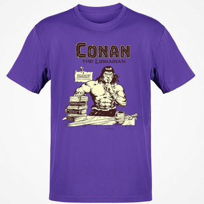 Classic Unisex T-Shirt - RLK3KZQ9 - Purple - 9