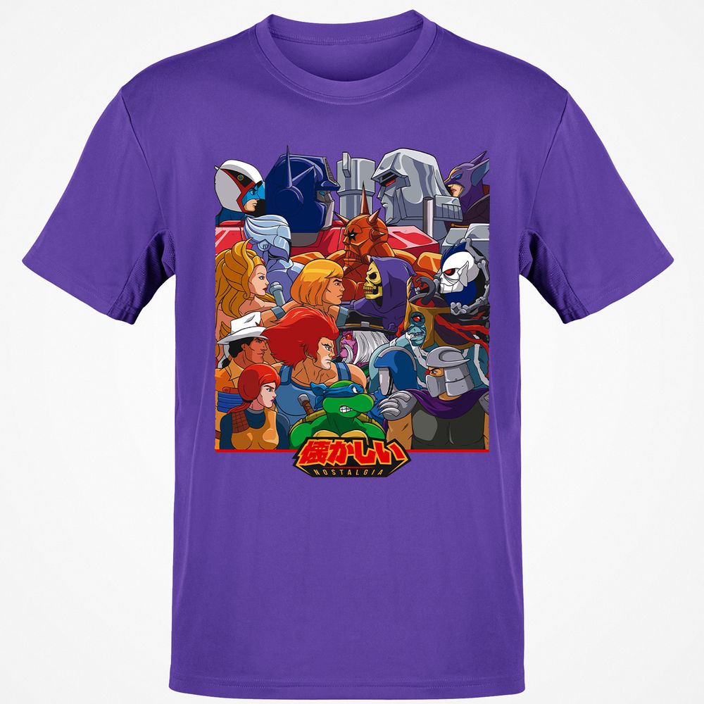 Classic Unisex T-Shirt - D83VMX4R - Purple - 9