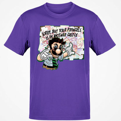 Classic Unisex T-Shirt - R7ZFWPYQ - Purple - 9