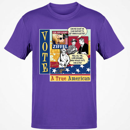 Classic Unisex T-Shirt - CSWKKABE - Purple - 9