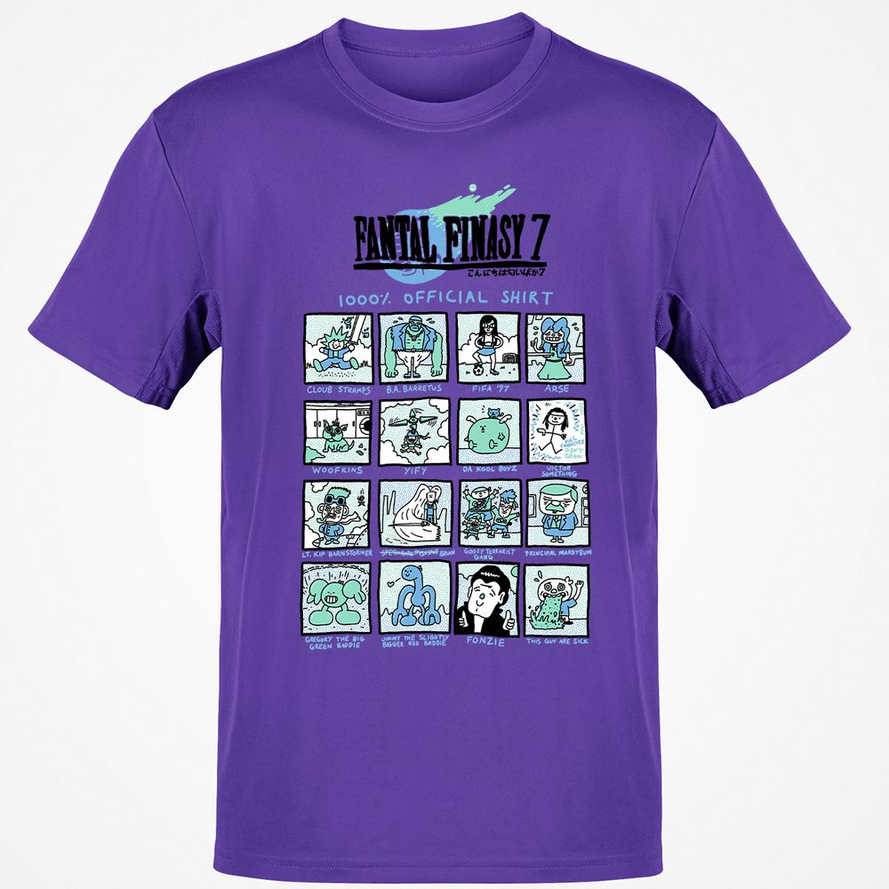 Classic Unisex T-Shirt - 7VMZG2T4 - Purple - 9