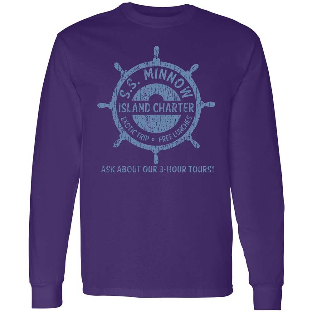 Long Sleeve T-Shirt - RRBAH1F7 - Purple - 9