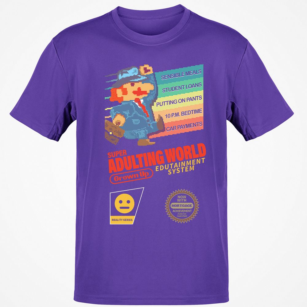 Classic Unisex T-Shirt - ZSSUBUB9 - Purple - 9