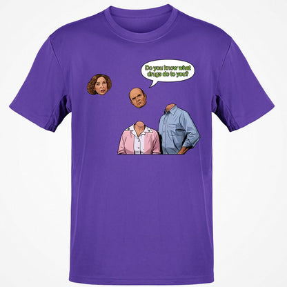 Classic Unisex T-Shirt - AH65DJU6 - Purple - 9