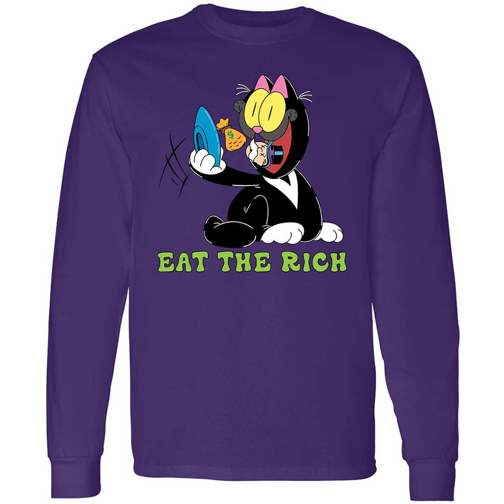 Long Sleeve T-Shirt - P8UPFLYQ - Purple - 9
