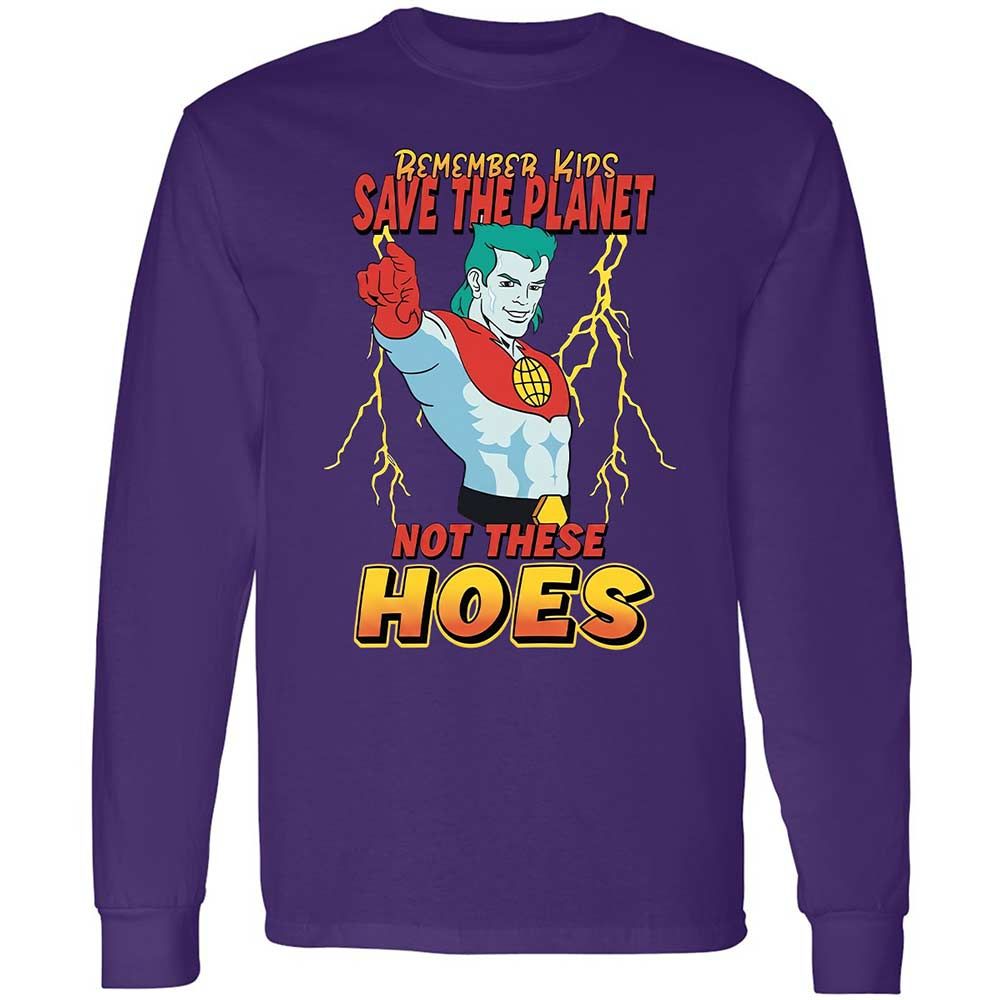 Long Sleeve T-Shirt - PT6ZSRH2 - Purple - 9