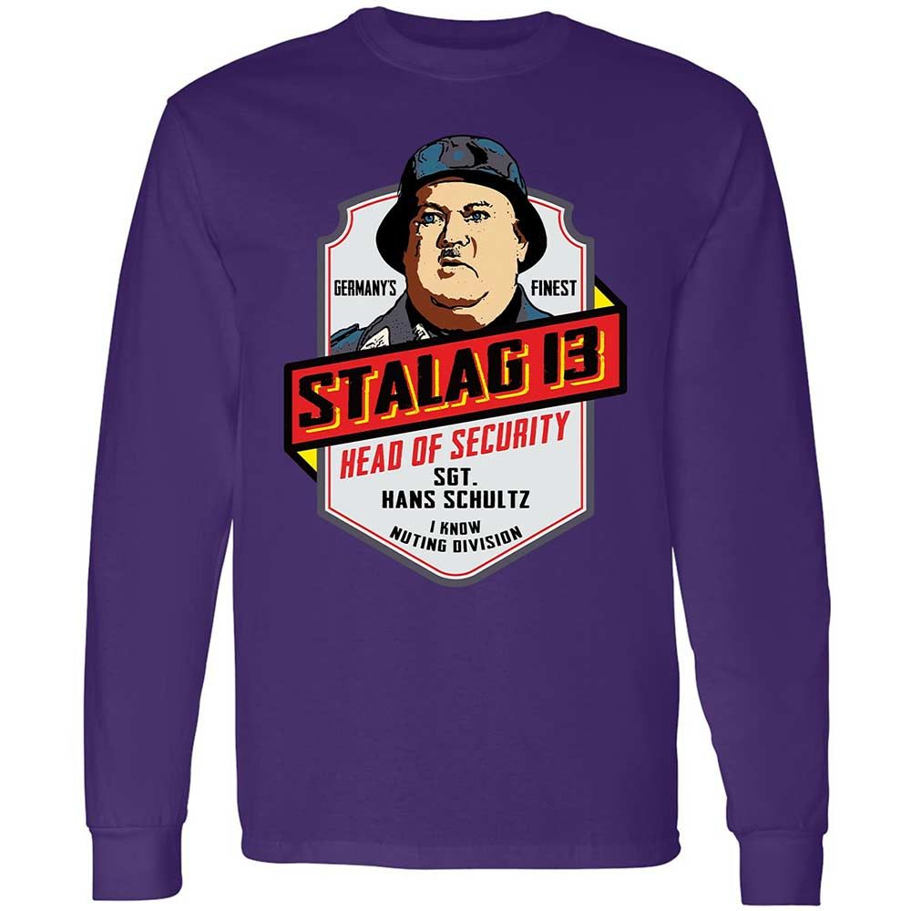 Long Sleeve T-Shirt - KM1QDWLL - Purple - 9