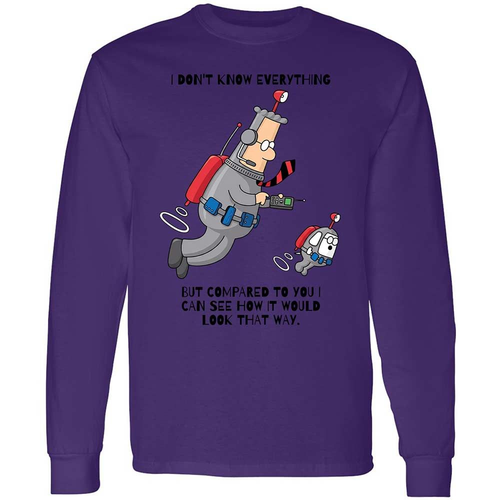 I don't know everything - Purple - 9