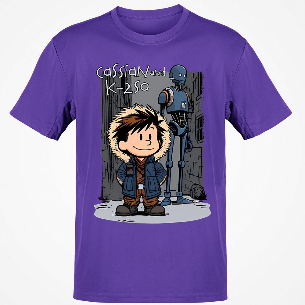 Classic Unisex T-Shirt - H5MPGAW1 - Purple - 9