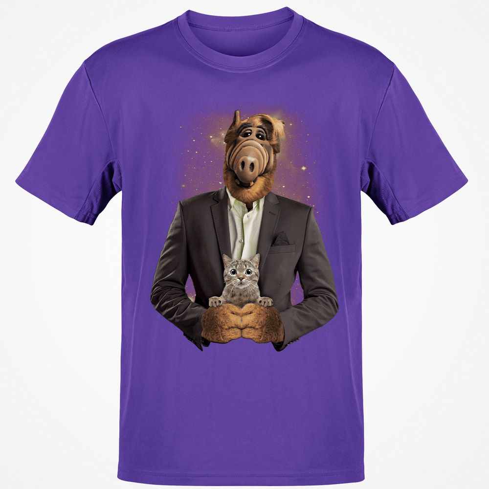 Classic Unisex T-Shirt - XZE8UFCW - Purple - 9