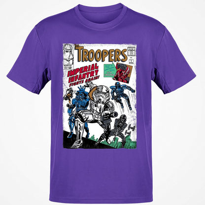 Classic Unisex T-Shirt - U73YU5F9 - Purple - 9