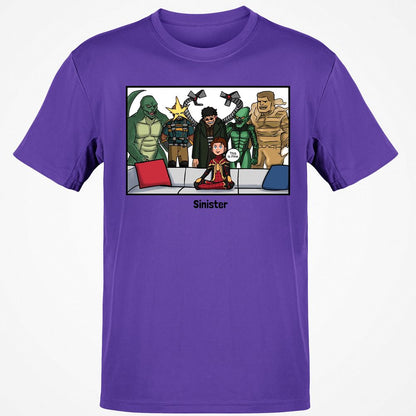 Classic Unisex T-Shirt - EAFSDMPE - Purple - 9