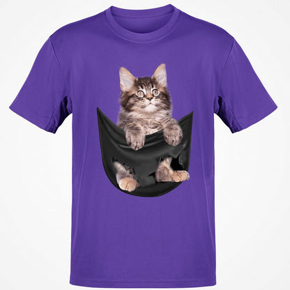Classic Unisex T-Shirt - UYFGYNMB - Purple - 9