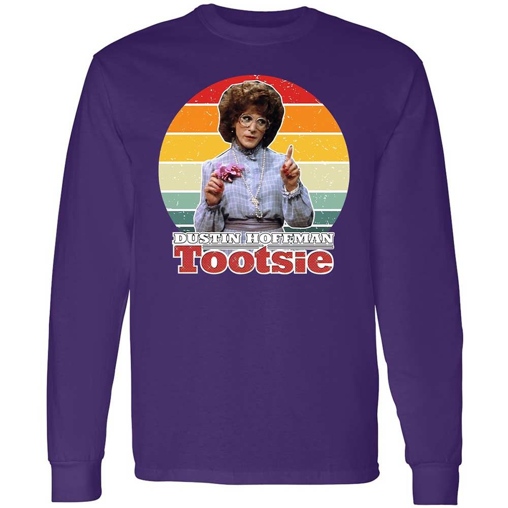 Long Sleeve T-Shirt - CXHR9R7C - Purple - 9