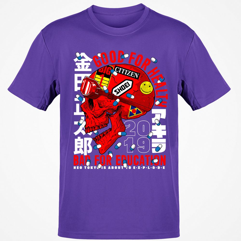Classic Unisex T-Shirt - ADHLPCLR - Purple - 9