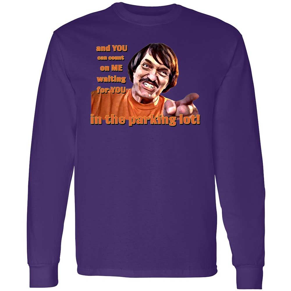 Long Sleeve T-Shirt - AVJUR9RP - Purple - 9
