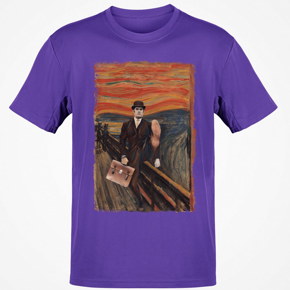 Classic Unisex T-Shirt - VXA8HUWM - Purple - 9